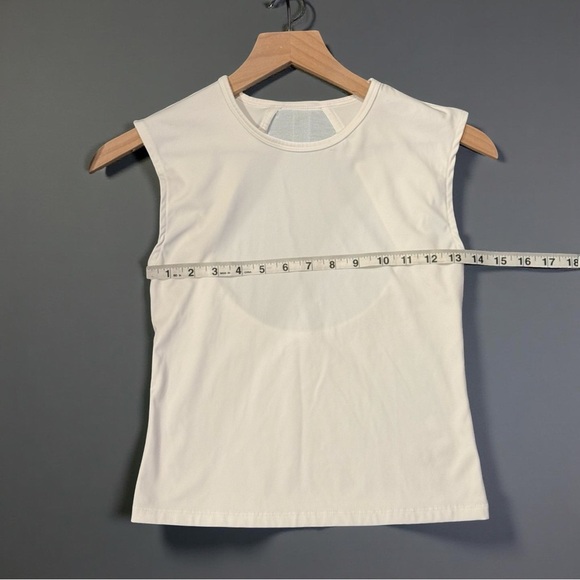 CALIA Inspire Open Back Pilates Tank Pure White Size Small | Trendy Athleisure - Picture 5 of 7